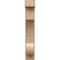 Ekena Millwork 5"W x 10"D x 30"H Thin Alma Rough Cedar Woodgrain TimberThane Corbel, Primed Tan CORUR05X10X30ALMRCPR - alternate 5